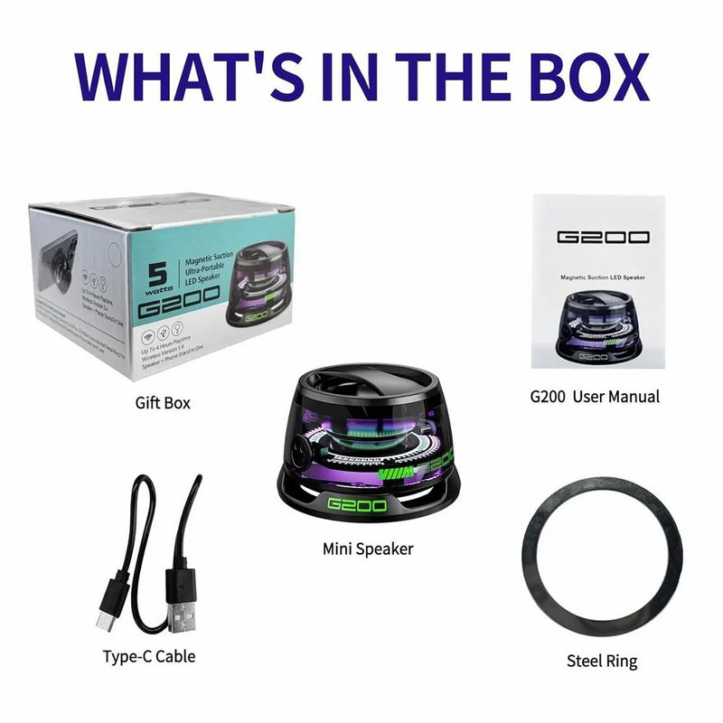 G200 Magnetic Bluetooth Speaker